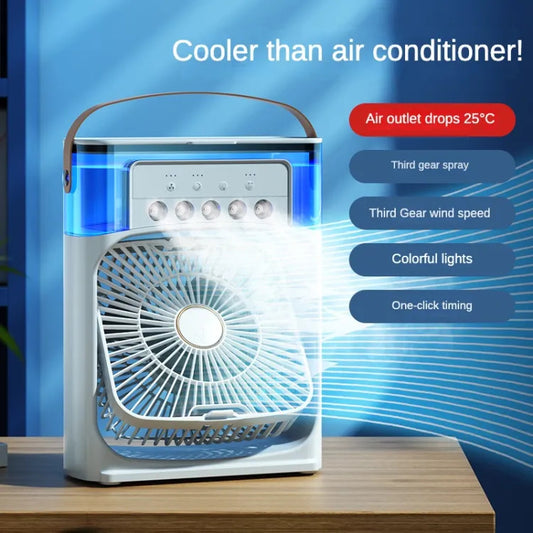 "Modern and Stylish Portable Fan with Adjustable Speed Control