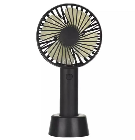 Electric Portable Mini Desk Hand Fan for Kids - Office, Travel, Rechargeable USB Battery, Handheld Cooler Fan with three Speed modes, Versatile Usage