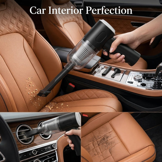 3-in-1 Cordless Mini Vacuum Cleaner – For Car, Sofa & Desk