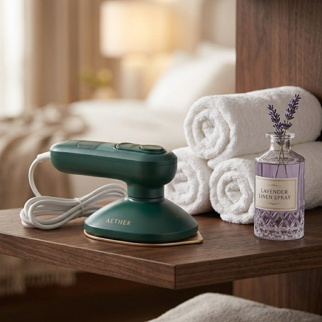 Portable Clothes Steamer – Handheld Garment Steamer & Wrinkle Remover