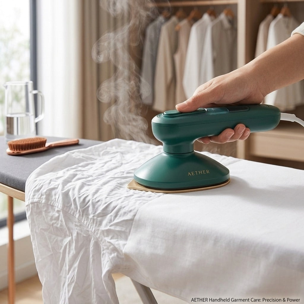 Portable Clothes Steamer – Handheld Garment Steamer & Wrinkle Remover