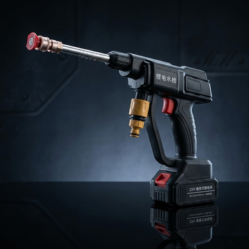 💦 Cordless High-Pressure Washer – Portable Power Cleaning Gun for Car & Home