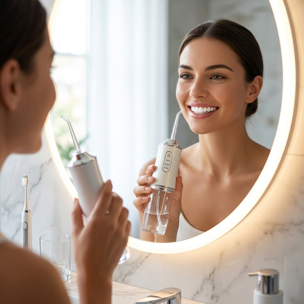 Portable Electric Oral Irrigator – Cordless Water Flosser