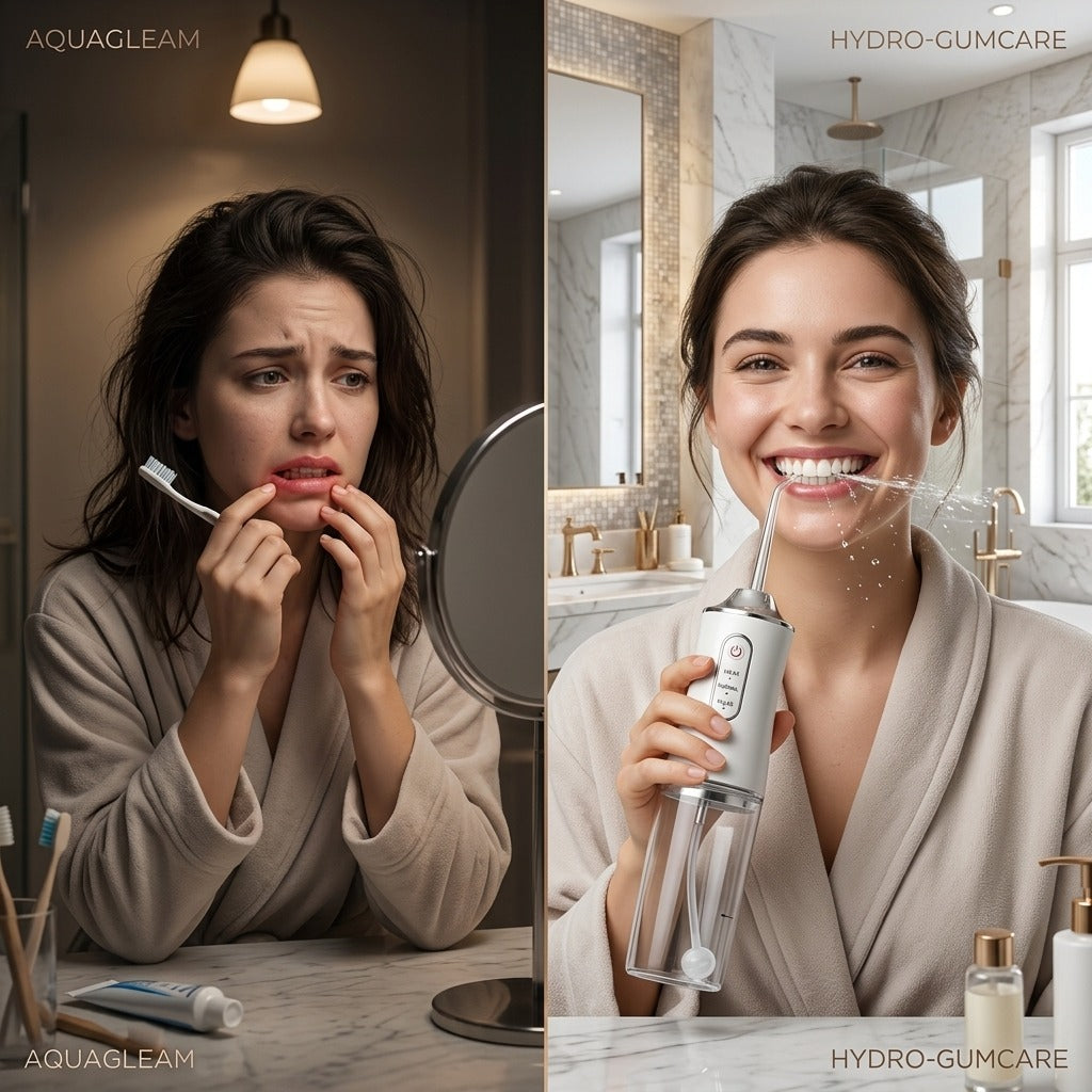 Portable Electric Oral Irrigator – Cordless Water Flosser